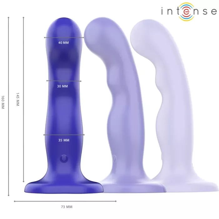 INTENSE Shorty vibrators ar piesūcēju un tālvadību Photo 2