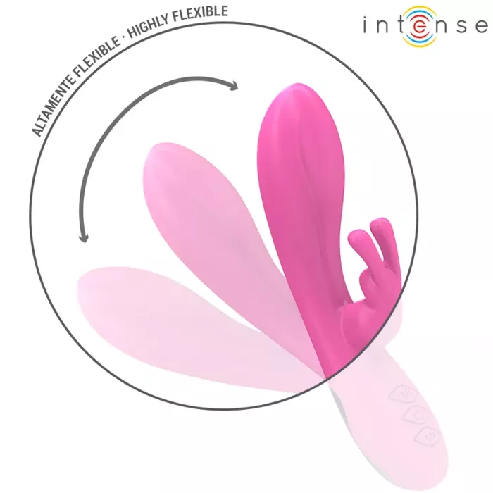 Vibrator INTENSE Randall Rabbit — silicone, rechargeable Photo 3