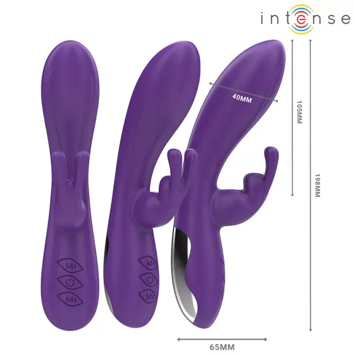 Vibrator INTENSE Randall Rabbit — 10 modes Photo 2