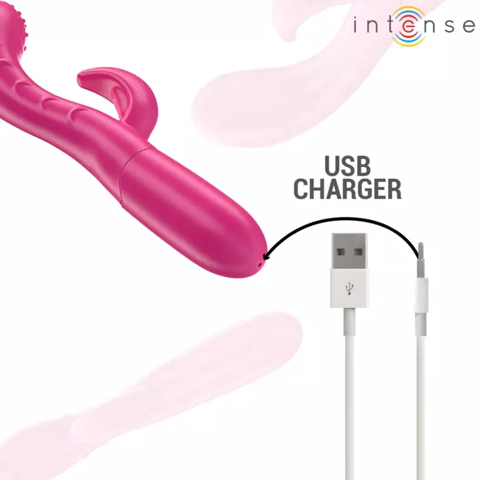 Vibrators INTENSE Amara — silikons, stimulējoša mēlīte Photo 6