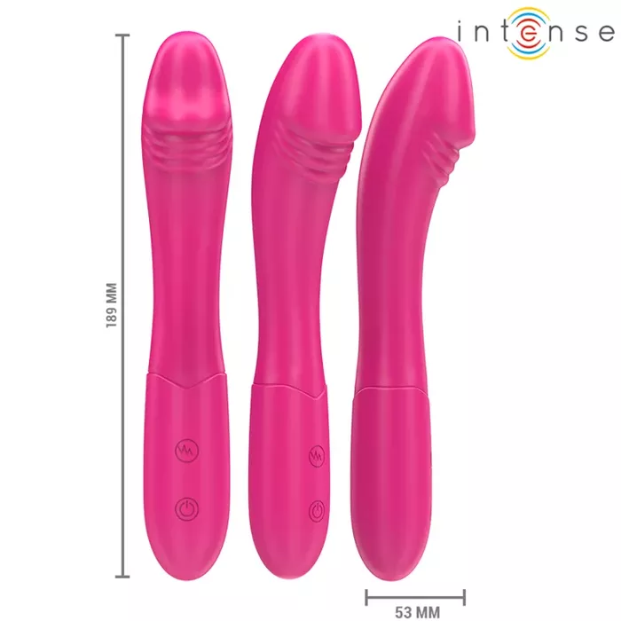 Vibrator INTENSE Belinda — 19 cm, 10 režīmi Photo 2