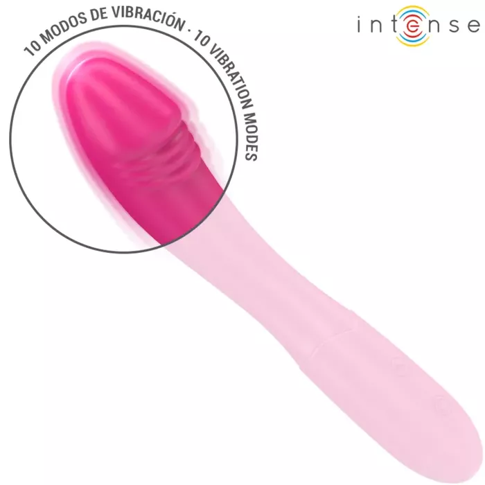 Vibrator INTENSE Belinda — 19 cm, 10 režīmi Photo 3