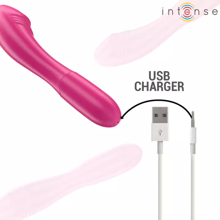 Vibrator INTENSE Belinda — 19 cm, 10 režīmi Photo 5