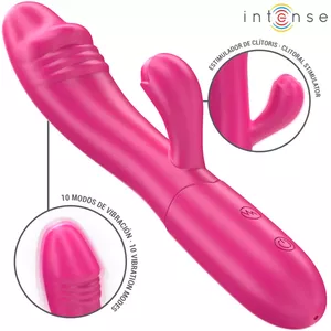 Вибратор INTENSE Силикон Розовый