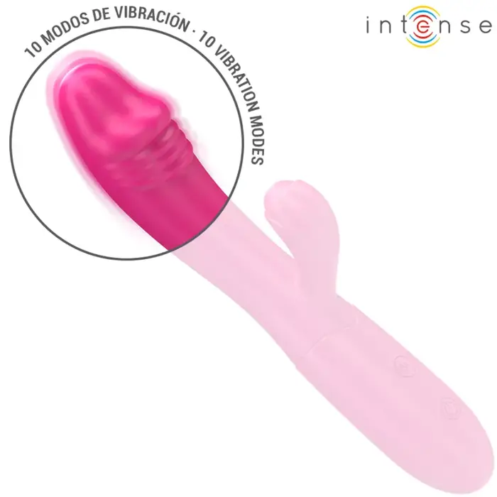 Vibrators INTENSE Ivy — elastīgs silikons, 10 režīmi Photo 3