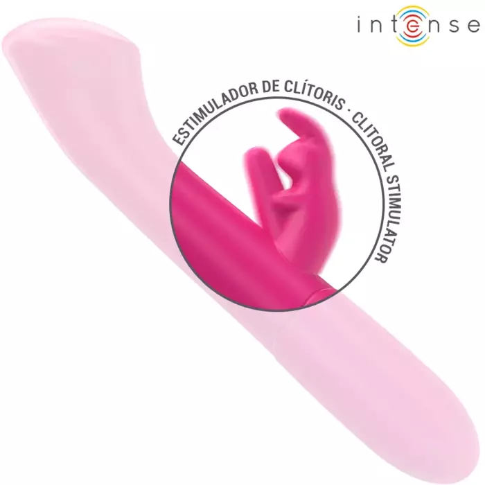 Trusīti-vibrators INTENSE Julieta — silikons, 18,6 cm Photo 5