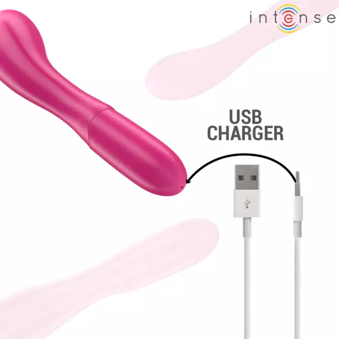 Vibrators INTENSE Lisette — 19 cm, 10 režīmi Photo 5