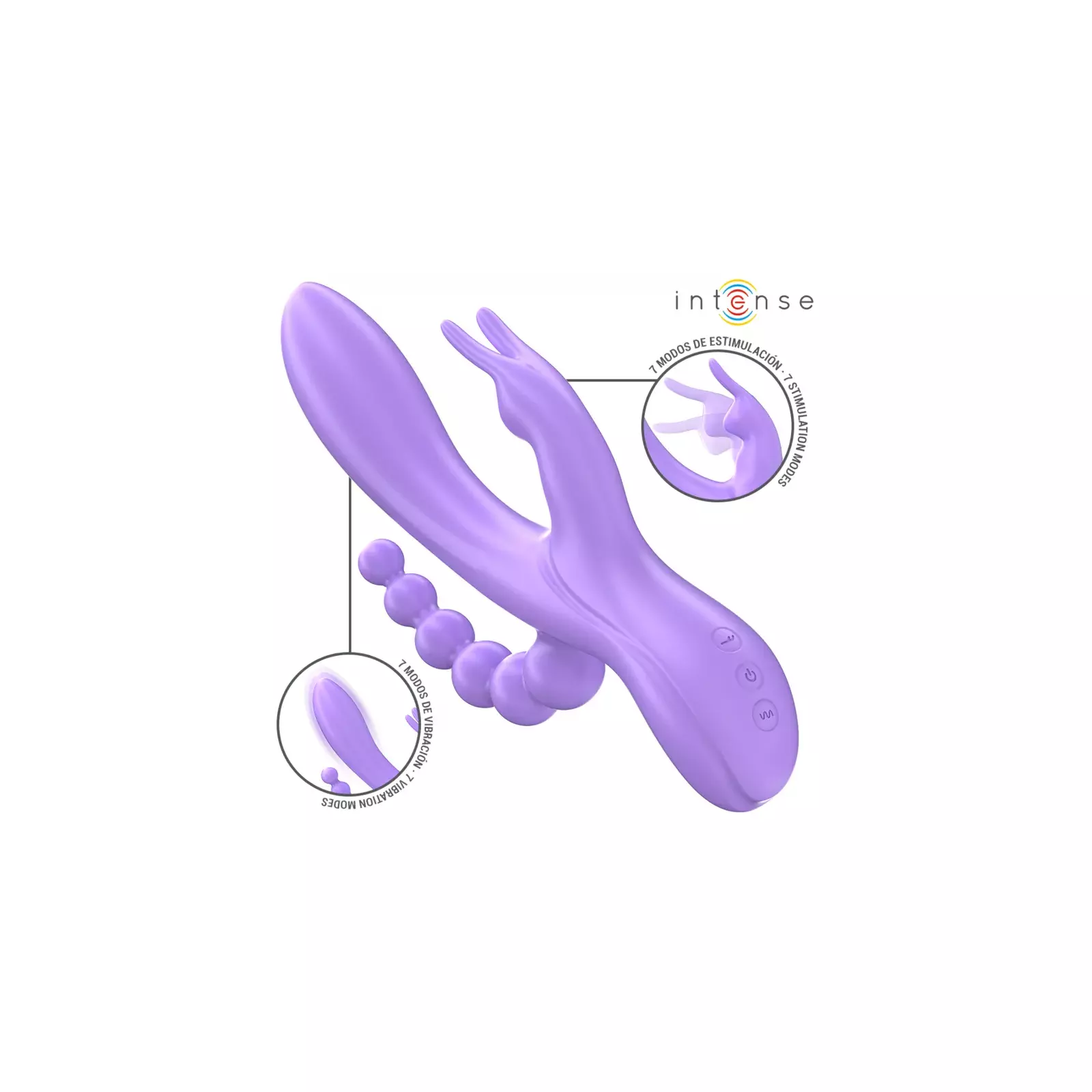 Vibrators INTENSE MIKO TRIPLE VIBRATOR Photo 1