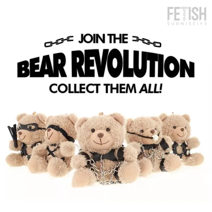 Plush restraint toy FETISH SUBMISSIVE Yogi Teddy D-242101 Photo 7