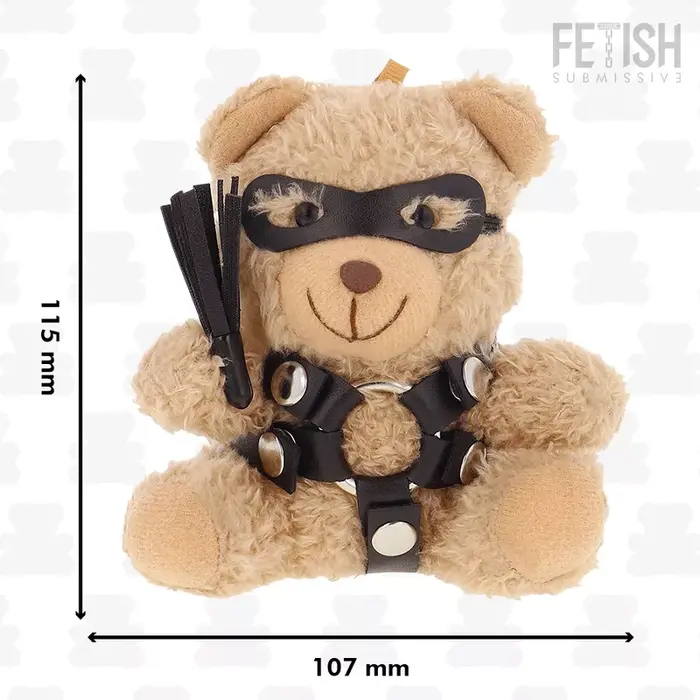 Plīša lācītis ar fiksāciju FETISH SUBMISSIVE REBEL TOYS TED Modelis 2 Photo 4