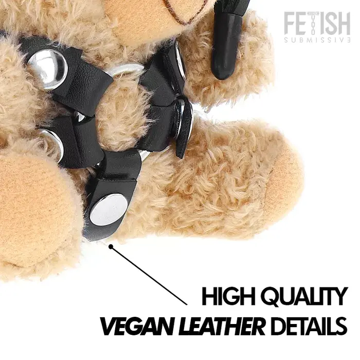 Plīša lācītis ar fiksāciju FETISH SUBMISSIVE REBEL TOYS TED Modelis 2 Photo 5