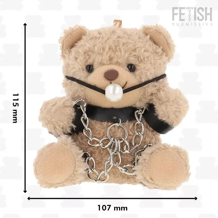 Plush restraint teddy FETISH SUBMISSIVE FOZZIE (BDSM model 3) Photo 4