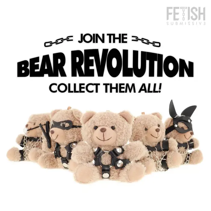 Plush Bongo Teddy Bear — FETISH SUBMISSIVE REBEL TOYS BDSM 4 Photo 7