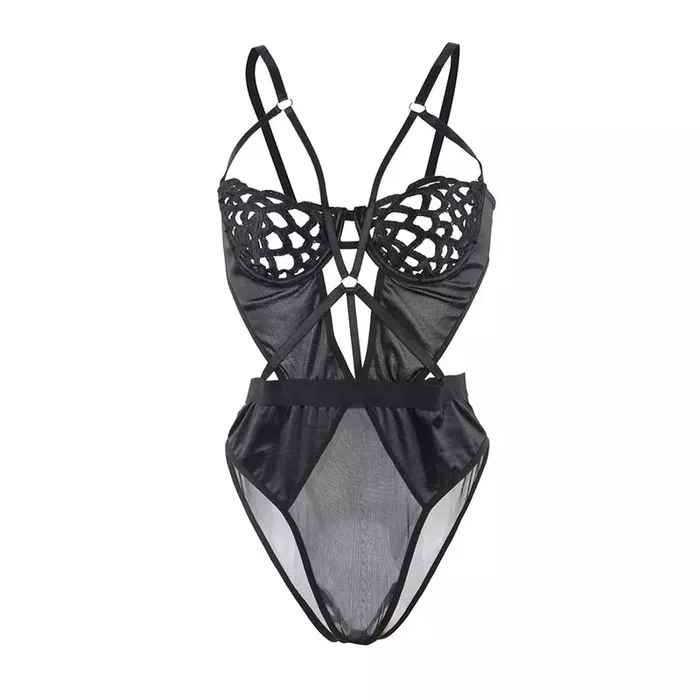 Боди SUBBLIME 954055 — черное кружево S/M Photo 5