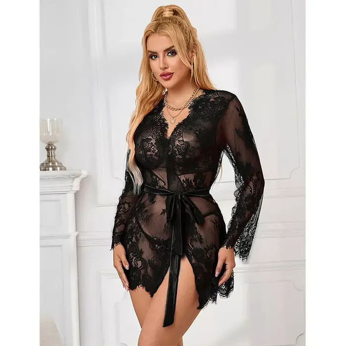 SUBBLIME 953768 lace nightgown with thong L/XL Photo 5