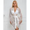 SUBBLIME nightgown long-sleeve floral white S/M Photo 9