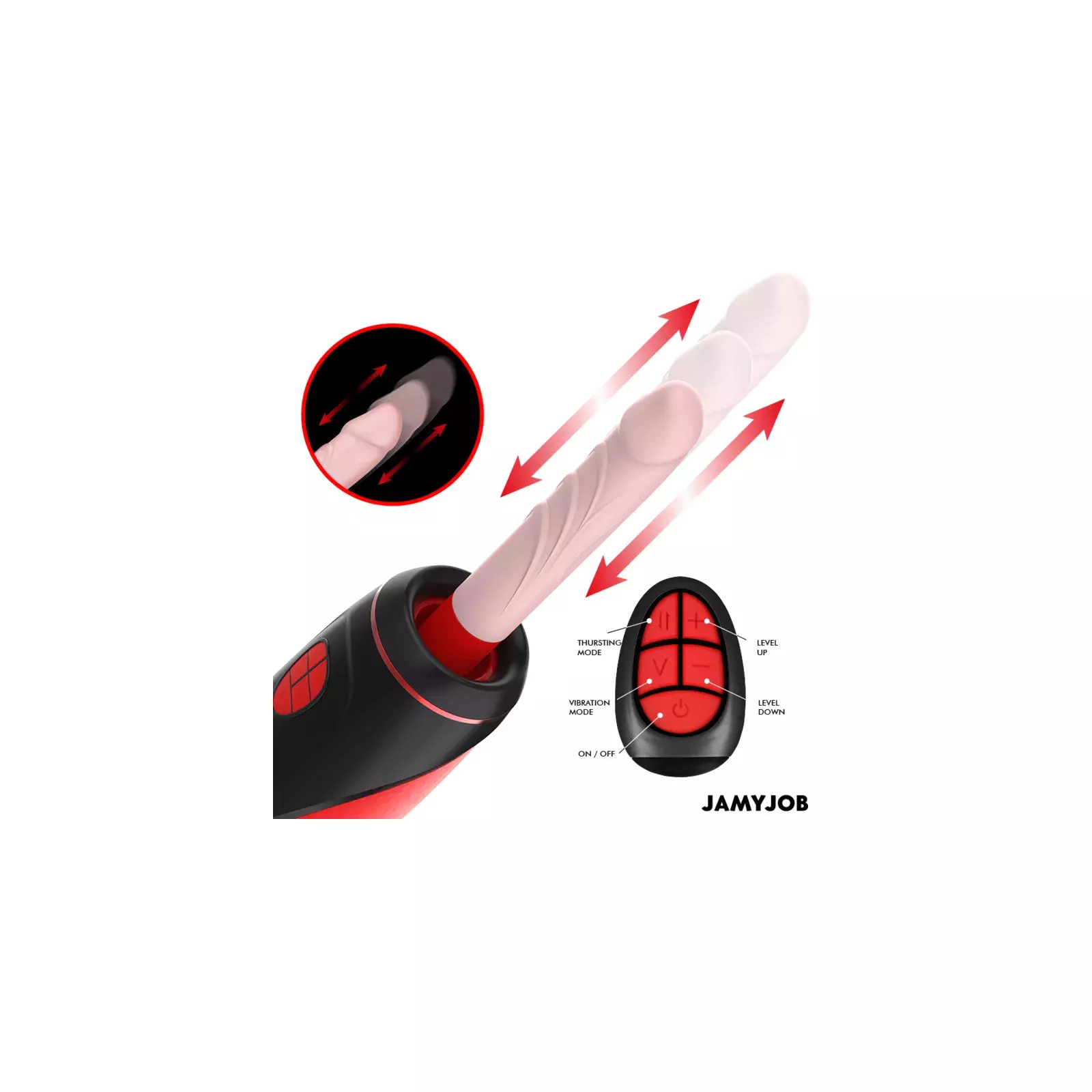 JAMYJOB PYSTON BASE Automātiskais masturbators D-241560 Photo 2