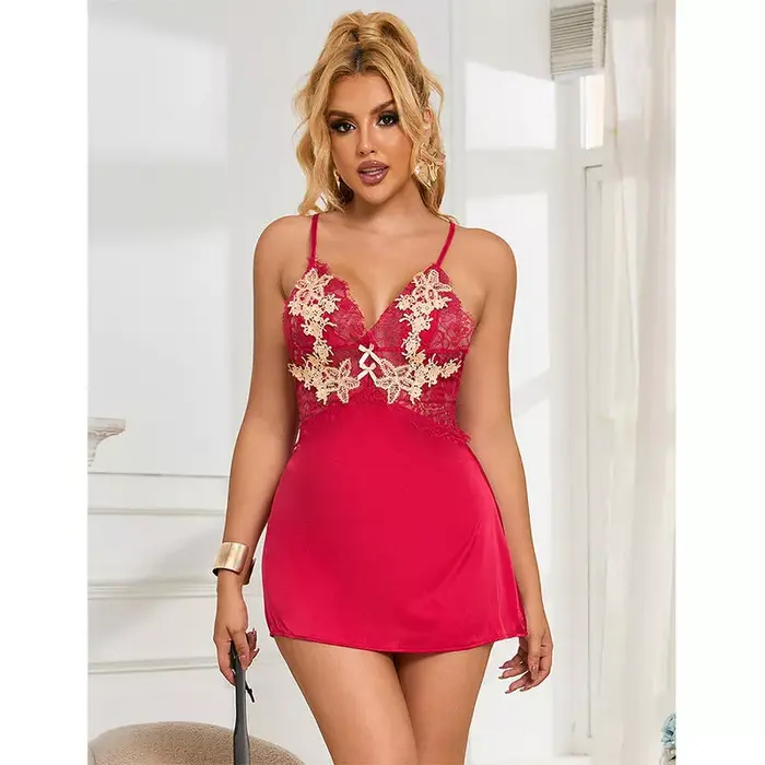SUBBLIME 954123 babydoll naktstērps ar ziedu rakstu Photo 7