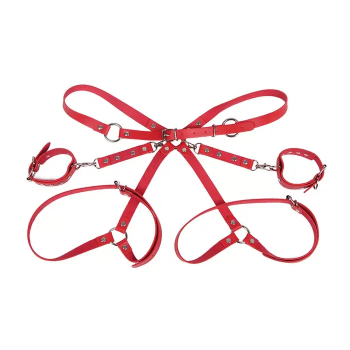 Handcuffs with Bondage Belt SUBBLIME 953706 Photo 4