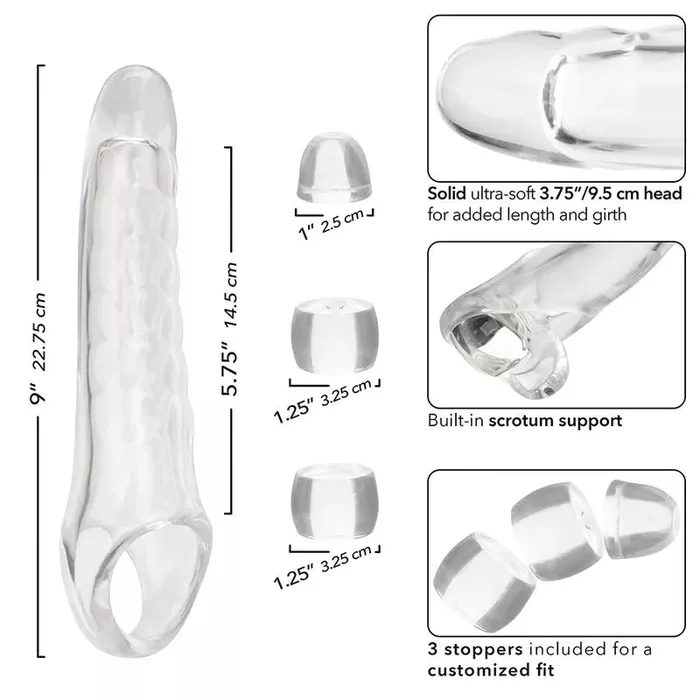 Penis extender CalExotics MAXX adjustable clear Photo 7