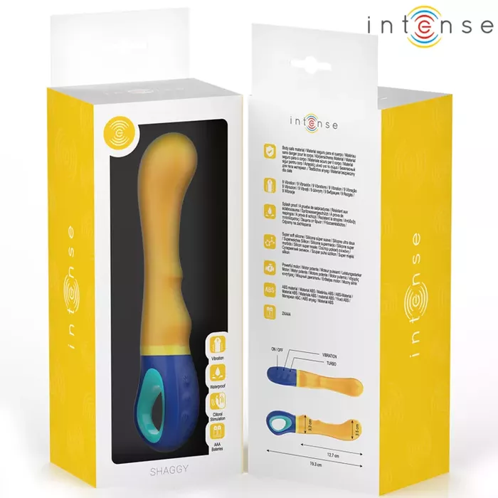 Vibrator INTENSE Shaggy G-Spot — silicone targeted design Photo 7