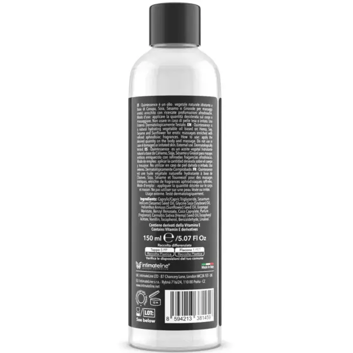 Massage oil INTIMATELINE LUXURIA 150 ml Photo 3