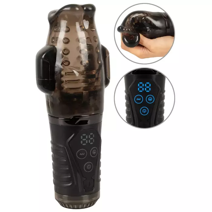 Masturbator You2Toys Stroker Sucking — black silicone Photo 2