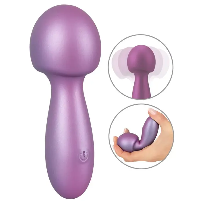 Handheld massager Sweet Smile Metallic Mini Wand Photo 2