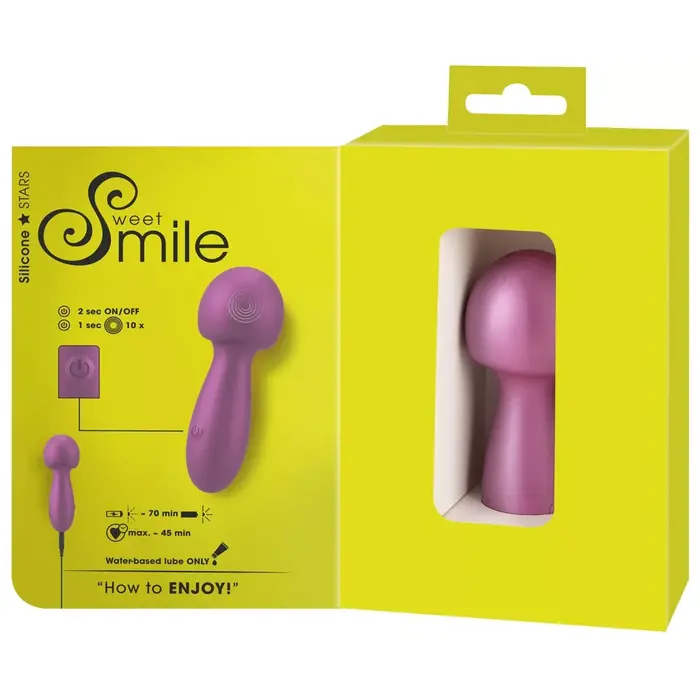 Handheld massager Sweet Smile Metallic Mini Wand Photo 12