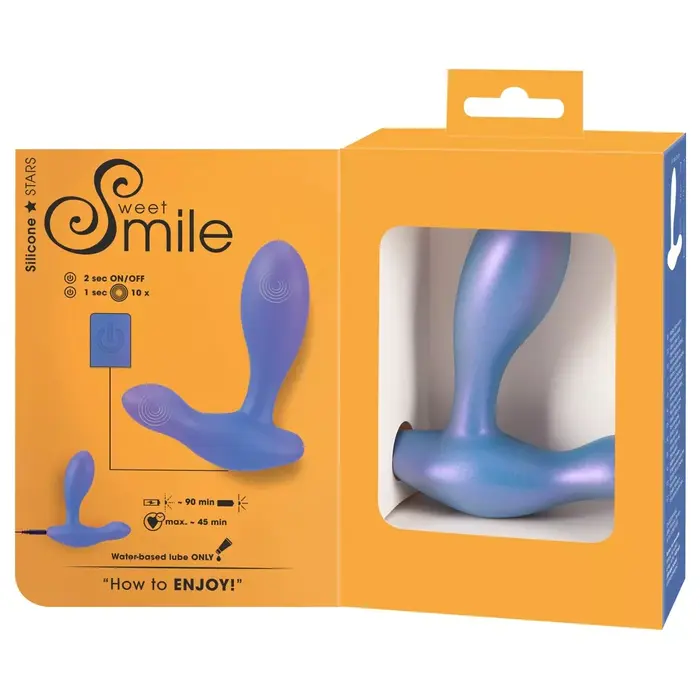 sweet smile Flexible Butt Plug — silikona anālā bumbiņa Photo 13
