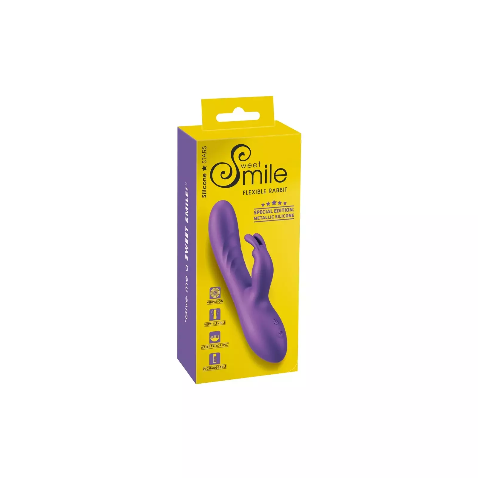 Vibrator Sweet Smile Flexible Rabbit Photo 1