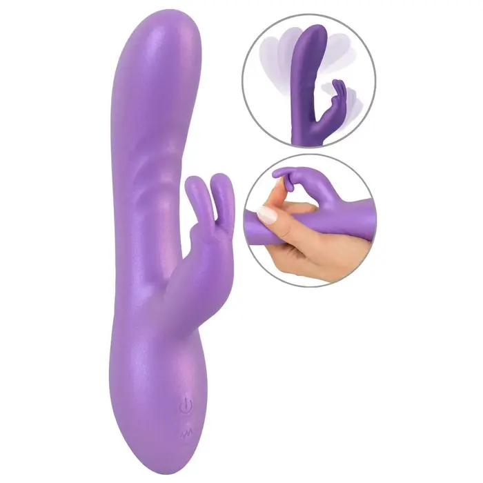 Trusīša vibrators Sweet Smile Flexible — silikons, uzlādējams Photo 2