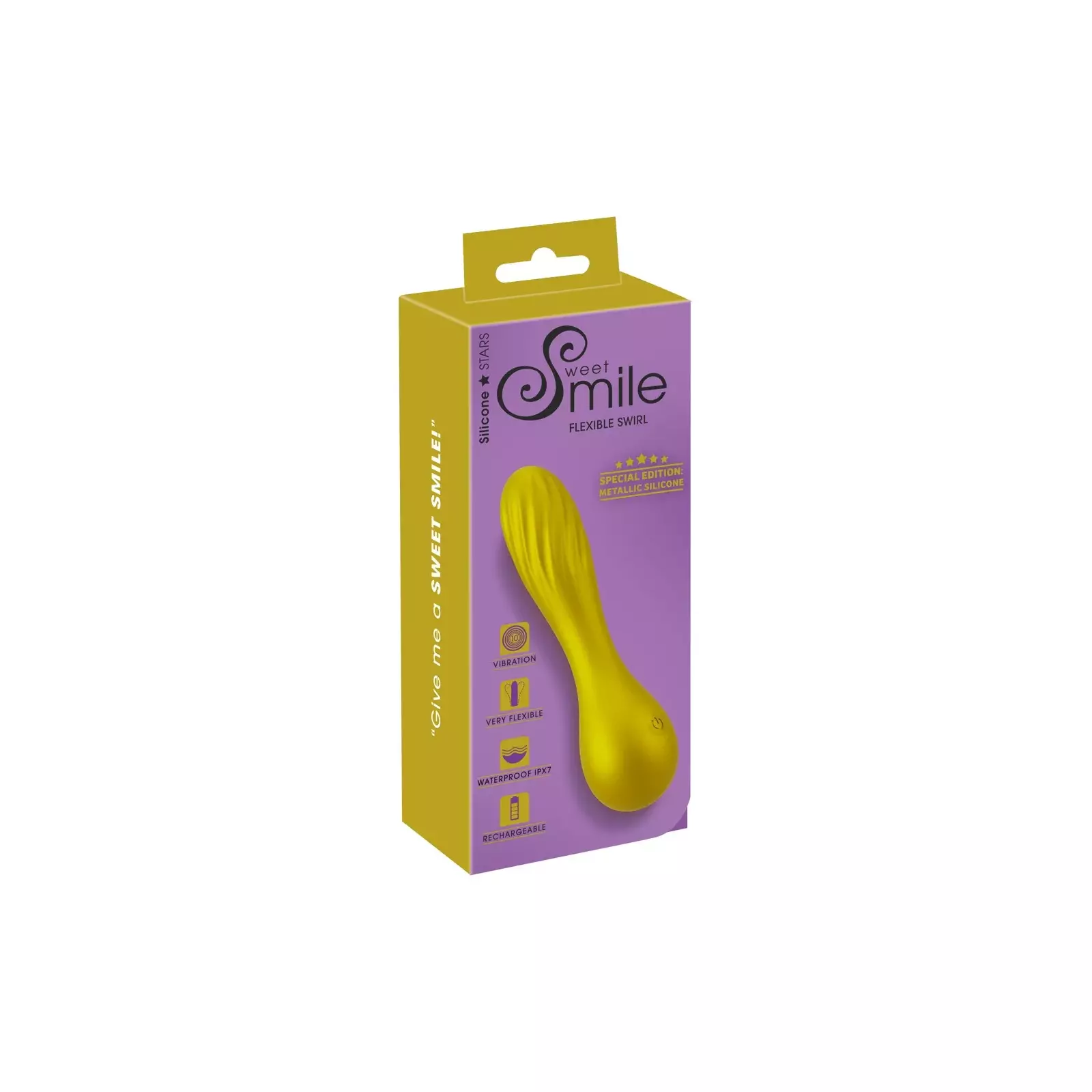 Vibrator Sweet Smile Metallic Swirl Photo 1