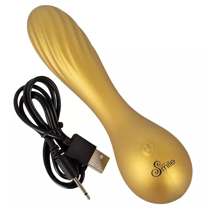 Vibrators Sweet Smile Metallic Swirl — silikons, 16 cm Photo 10