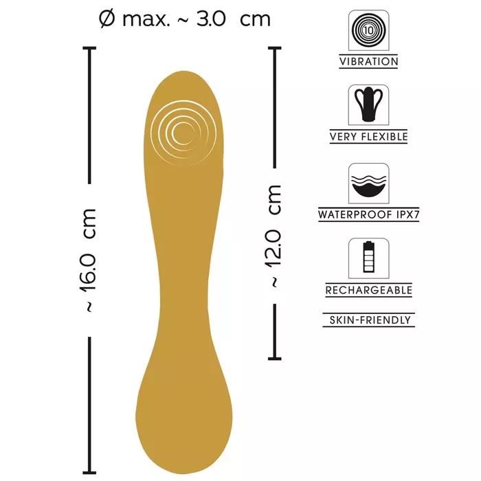 Vibrators Sweet Smile Metallic Swirl — silikons, 16 cm Photo 11