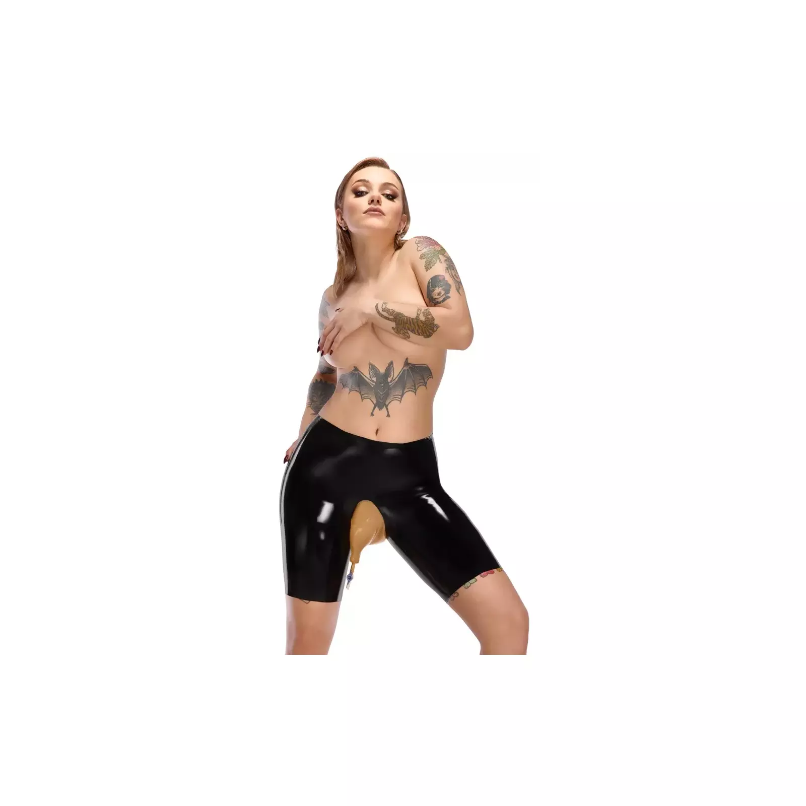 Latex Urine Pants 2XL - Ūdensnecaurlaidīgas bikses, elastīgas, 2XL Photo 4