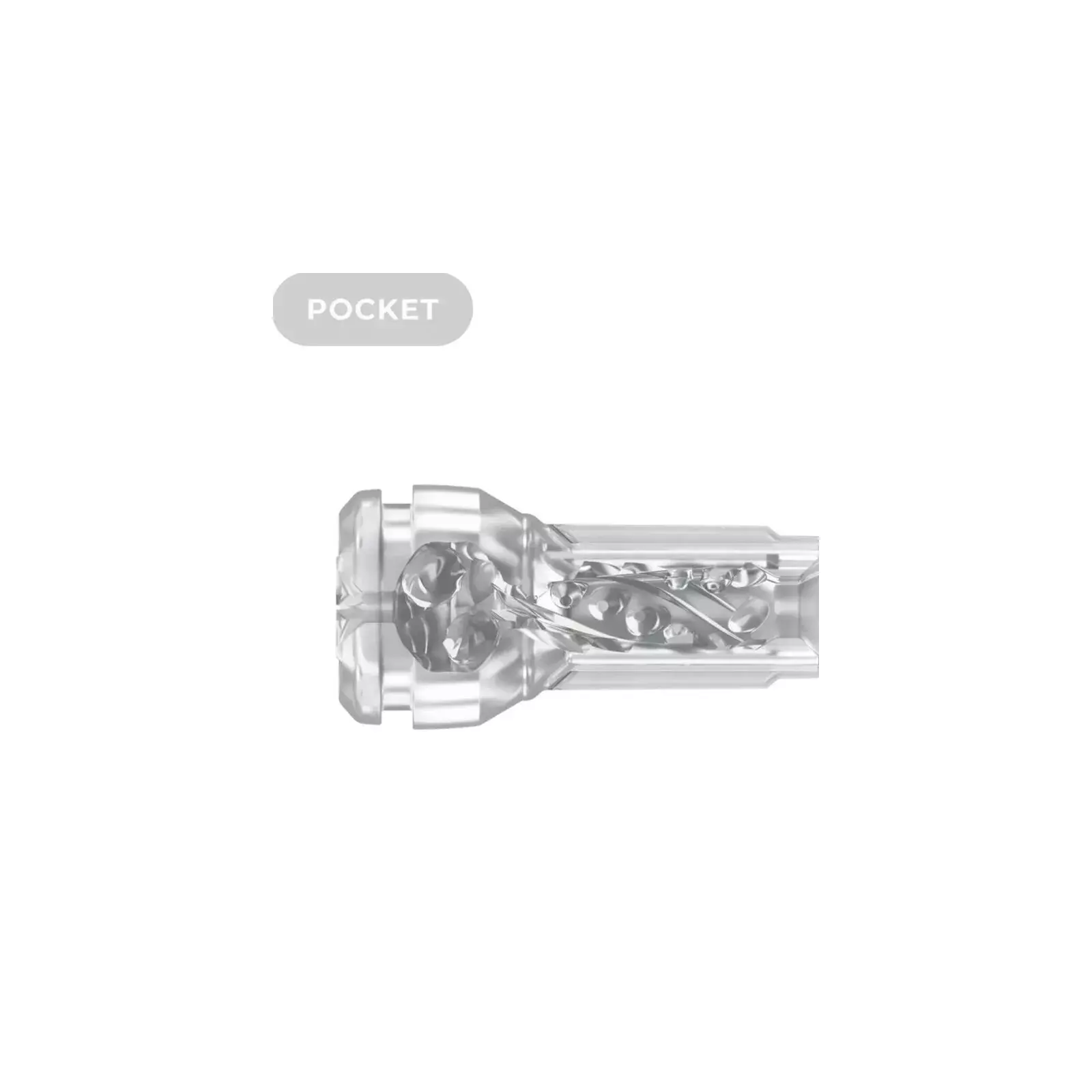 Masturbator KIIROO FEEL POCKET STROKER CRYSTAL Photo 4