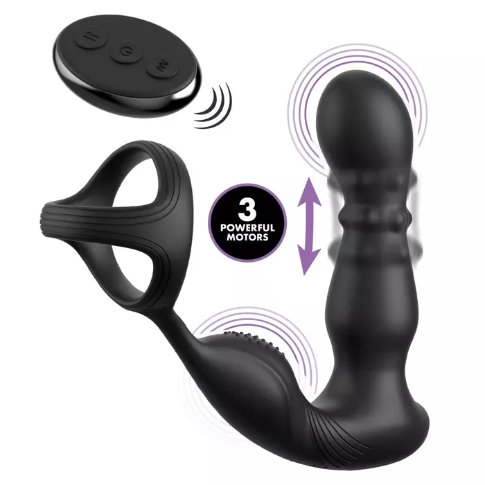 Anālais vibrators Anal Fantasy Series AFE Ass‑Gasm Slide&Glide Photo 2