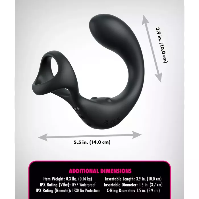 Anal Fantasy Series Ass-Gasm Taint-Alizer — perineal prostate stimulator Photo 5