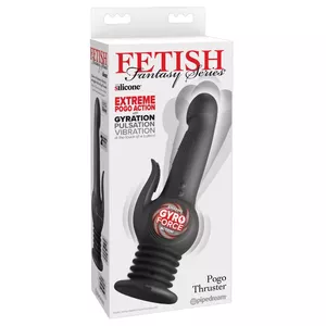 Vibrator Pipedream Silicone Black