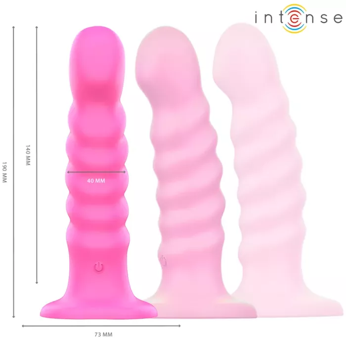 Vibrator INTENSE Cindy Size L — spiral, 10 modes Photo 2