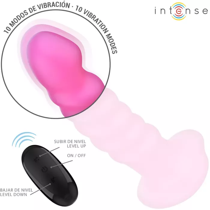 Vibrator INTENSE Cindy Size L — spiral, 10 modes Photo 3
