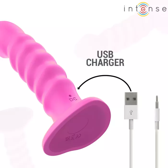 Vibrator INTENSE Cindy Size L — spiral, 10 modes Photo 5