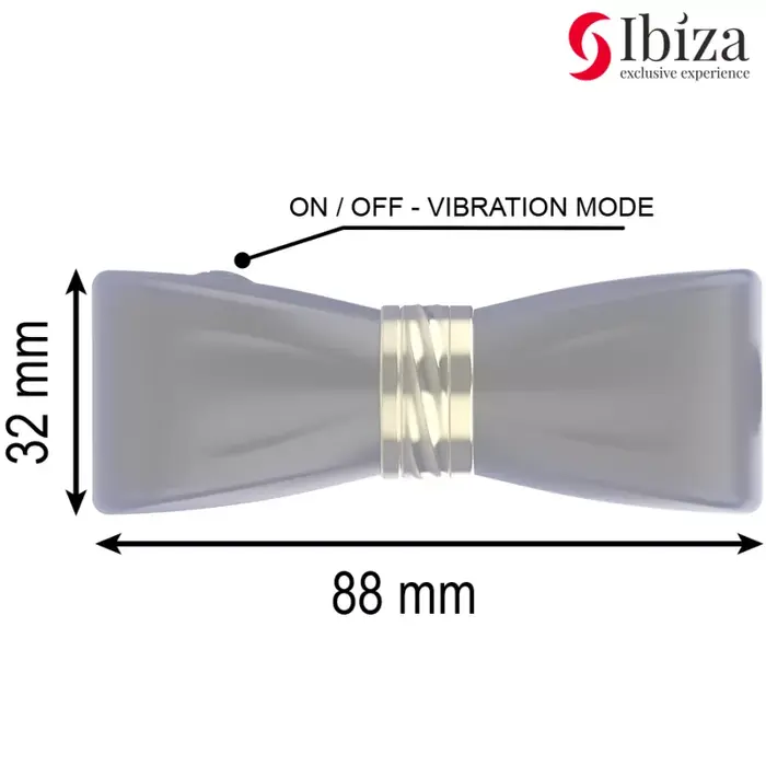 Clitoral stimulator IBIZA TECHNOLOGY IBIZA - 3 heads bow Photo 4