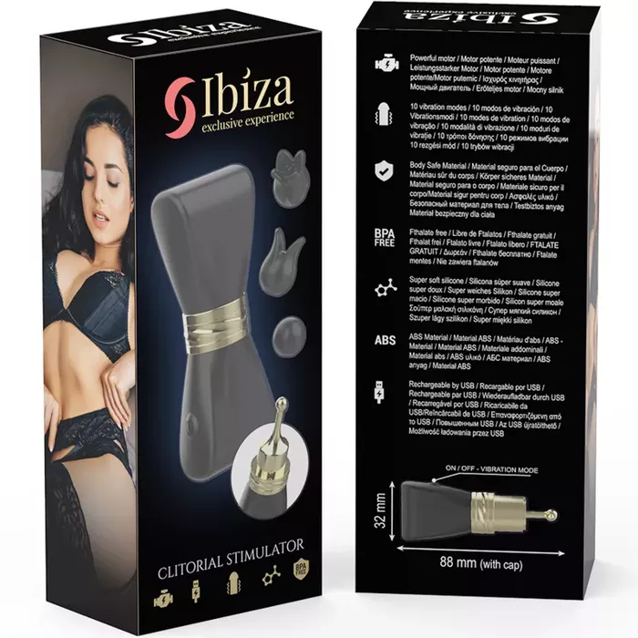 Clitoral stimulator IBIZA TECHNOLOGY IBIZA - 3 heads bow Photo 6