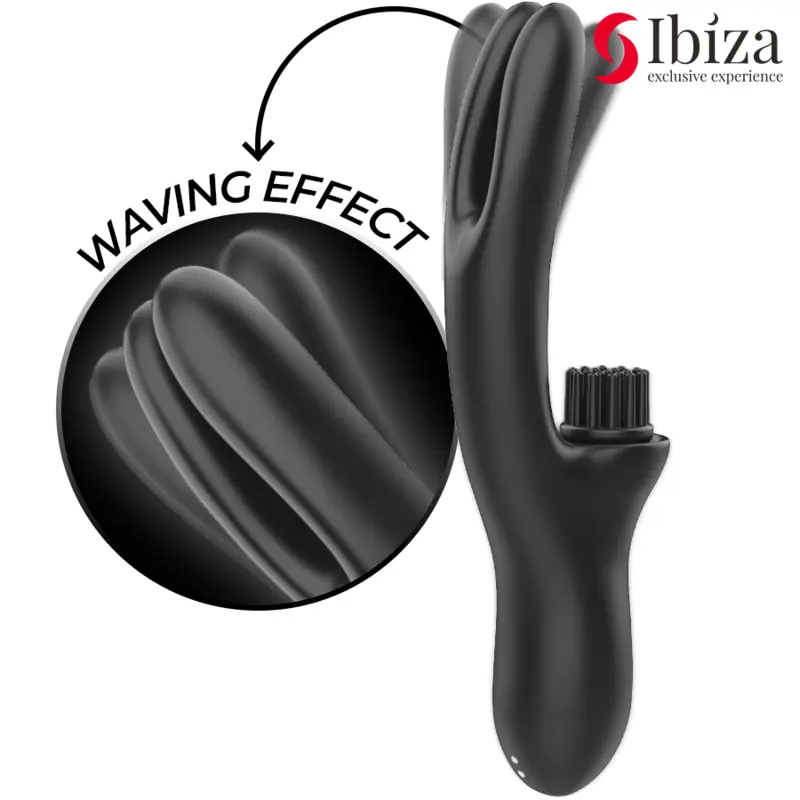 Double Vibrator Pinching Black — IBIZA TECHNOLOGY D-241936 Photo 2