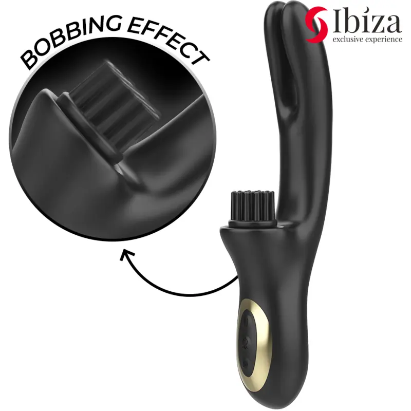 Double Vibrator Pinching Black — IBIZA TECHNOLOGY D-241936 Photo 4