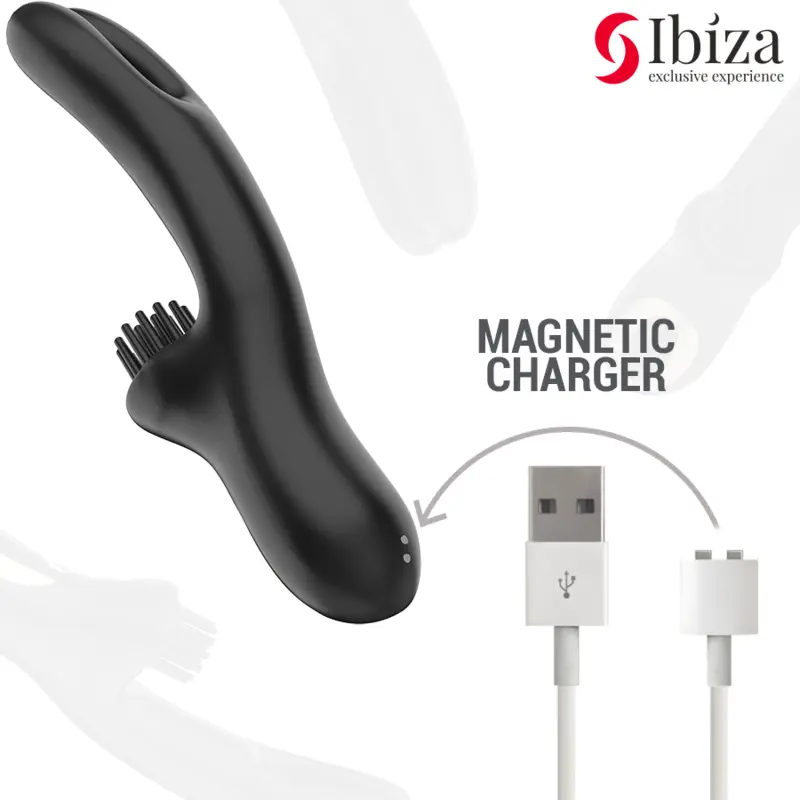 Double Vibrator Pinching Black — IBIZA TECHNOLOGY D-241936 Photo 5