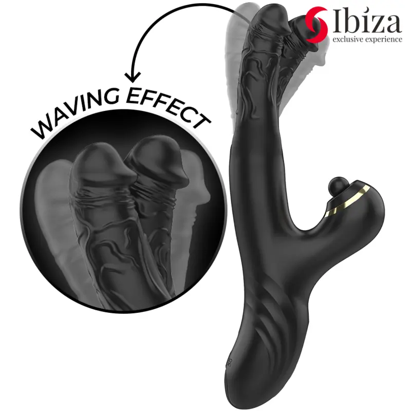 Divkāršs vibrators IBIZA TECHNOLOGY — TWO DRAGONS Photo 2