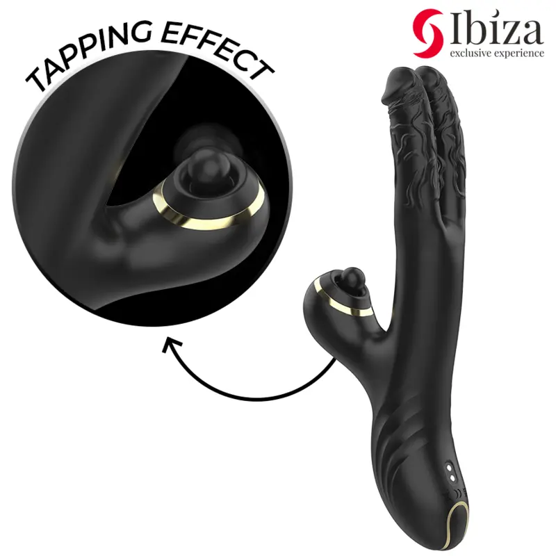 Divkāršs vibrators IBIZA TECHNOLOGY — TWO DRAGONS Photo 4